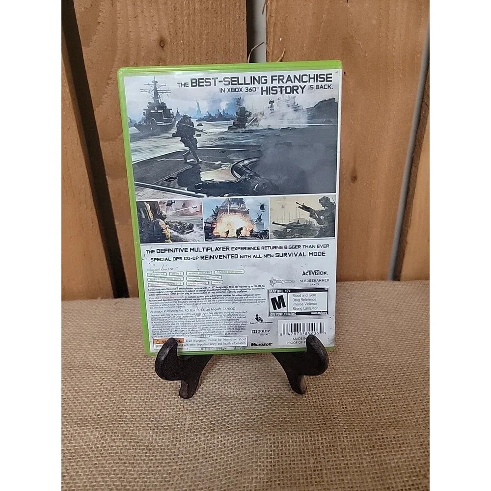 Call of Duty Modern Warfare 3 MW3 - XBOX 360  video game / VGUC, CIB